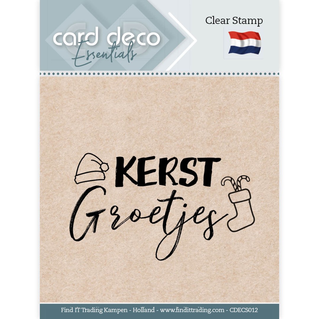 Kerst Groetjes Clear Stamps by Card Deco Essentials Kerst Groetjes Clear Stamps by Card Deco Essentials