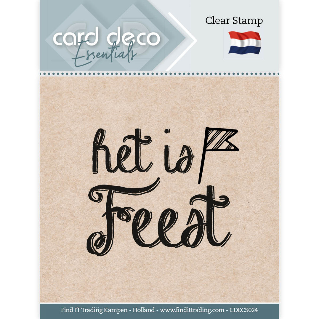 Het is Feest - Clear Stamps by Card Deco Essentials Het is Feest - Clear Stamps by Card Deco Essentials