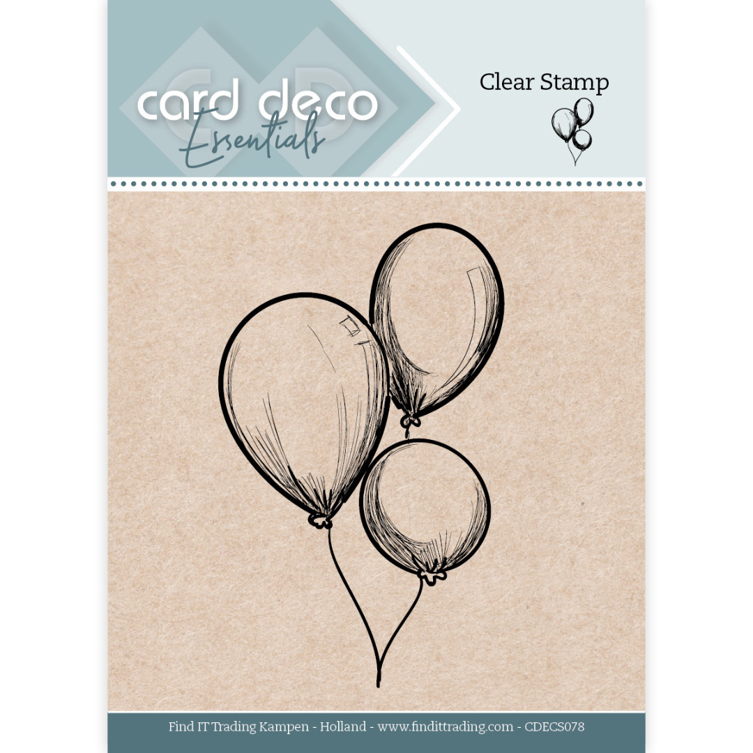 Card Deco Essentials - Clear Stamps - Balloons Card Deco Essentials - Clear Stamps - Balloons