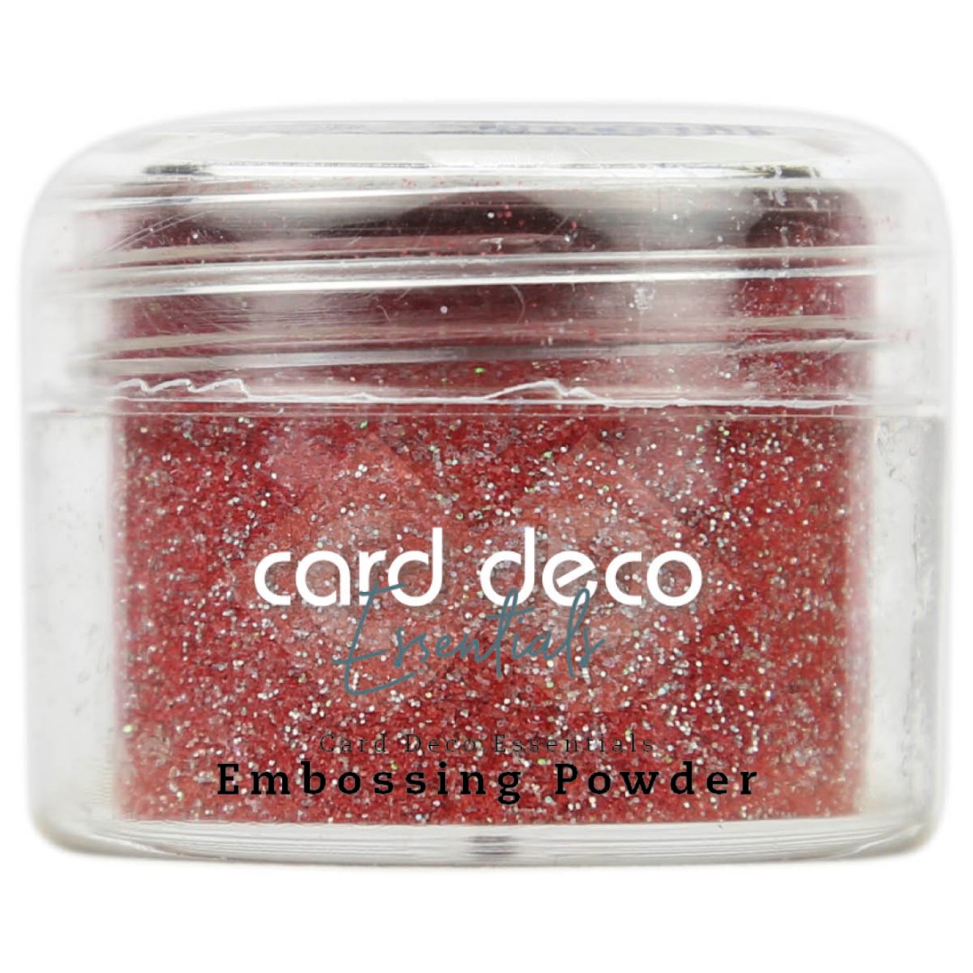 Rood Glitter Embossingpoeder Rood Glitter Embossingpoeder