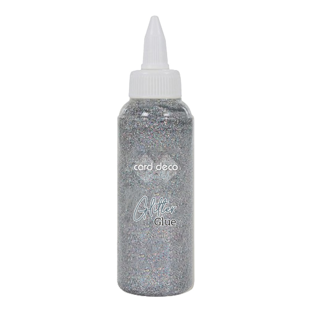 Card Deco Essentials - Glitter Glue - Silver