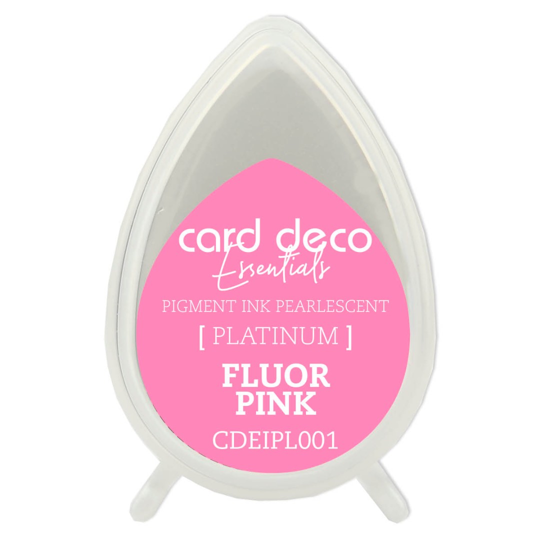 Card Deco Essentials Pigment Ink Pearlescent  Fluor Pink