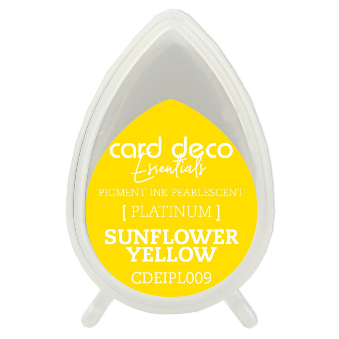 Zonnebloemgeel Pigment Inkt Pearlescent by Card Deco Zonnebloemgeel Pigment Inkt Pearlescent by Card Deco