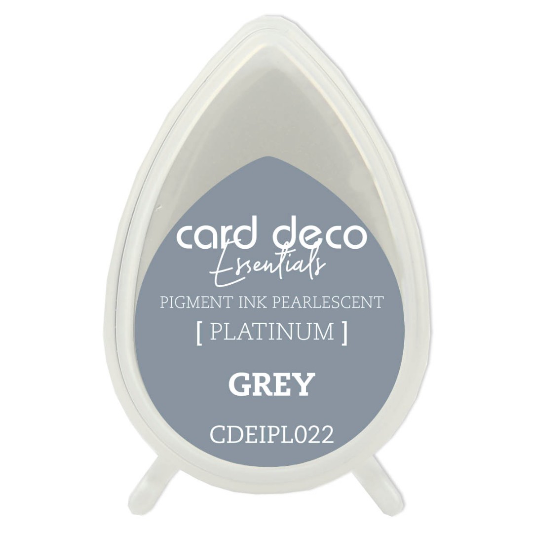 Card Deco Essentials Pigment Ink Pearlescent  Grey