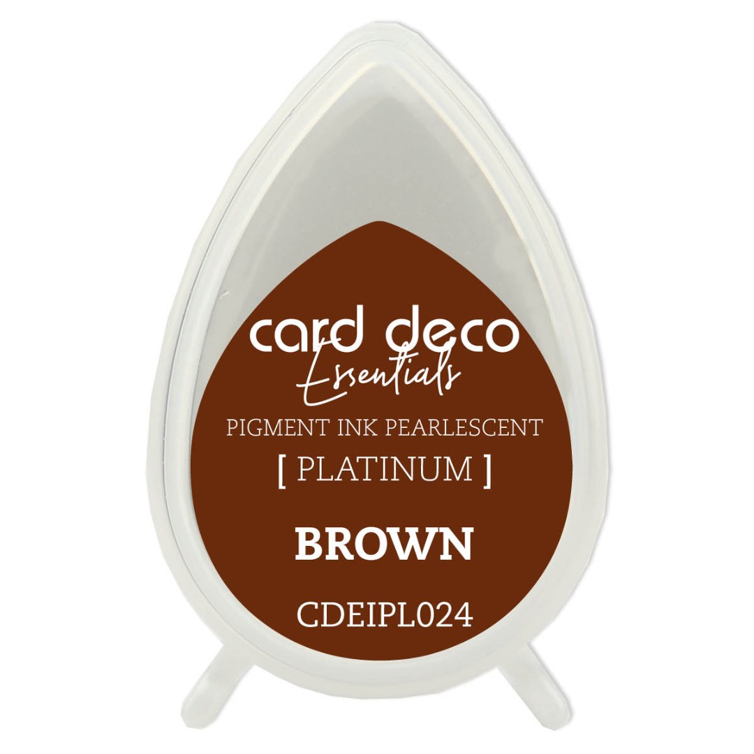 Card Deco Essentials Pigment Ink Pearlescent Brown Card Deco Essentials Pigment Ink Pearlescent Brown