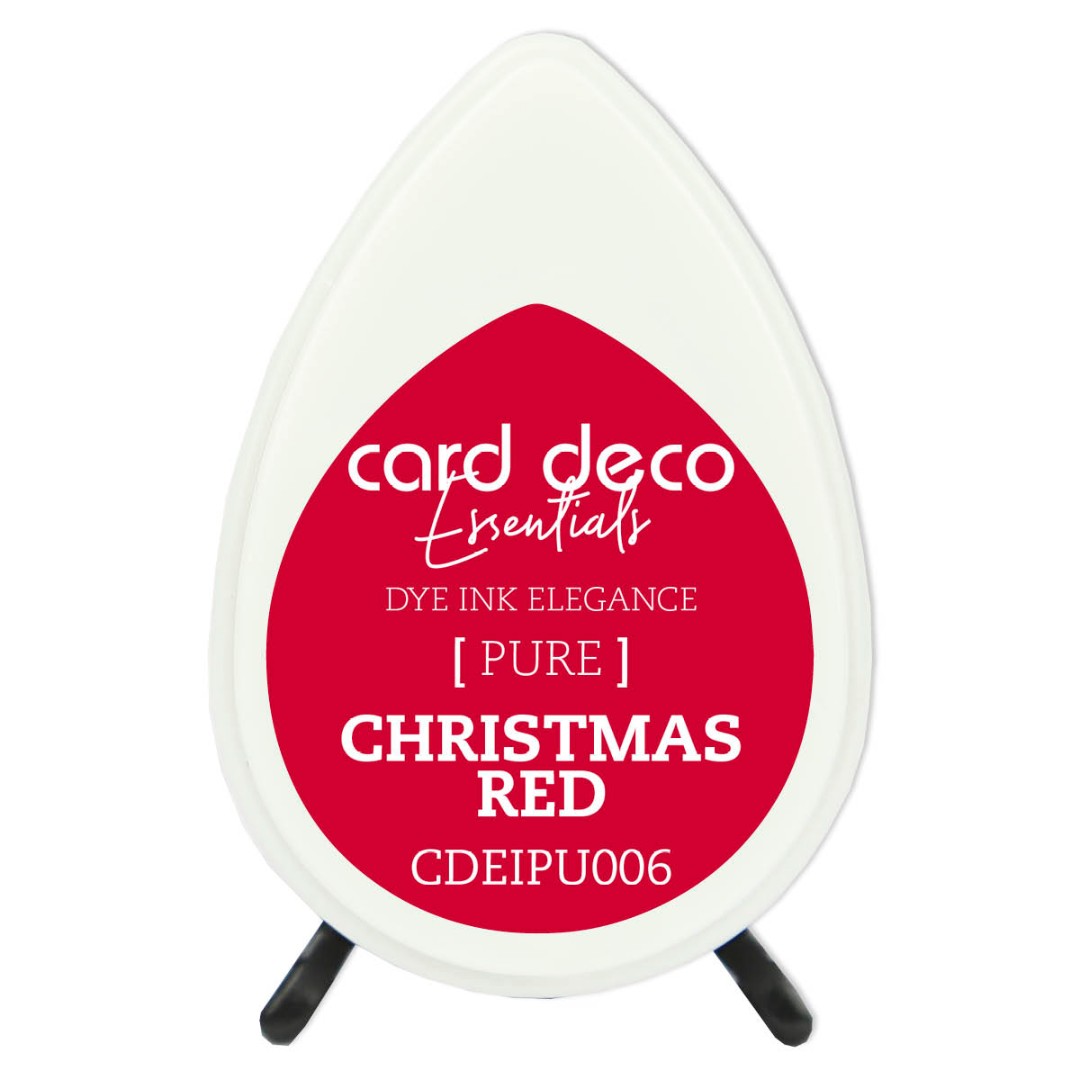 Card Deco Essentials Pure Dye Ink Christmas Red Card Deco Essentials Pure Dye Ink Christmas Red