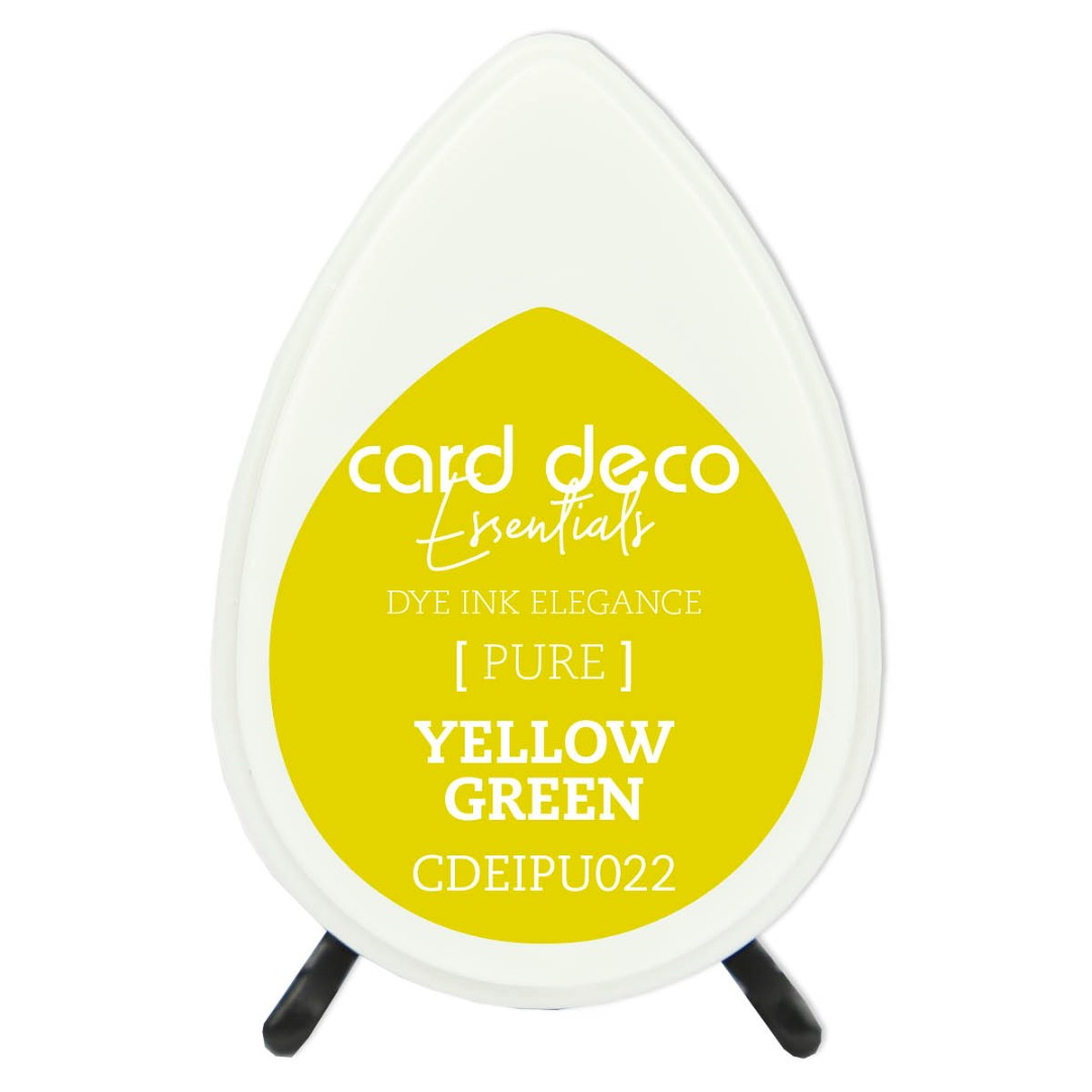 Card Deco Essentials Pure Dye Ink Yellow Green Card Deco Essentials Pure Dye Ink Yellow Green