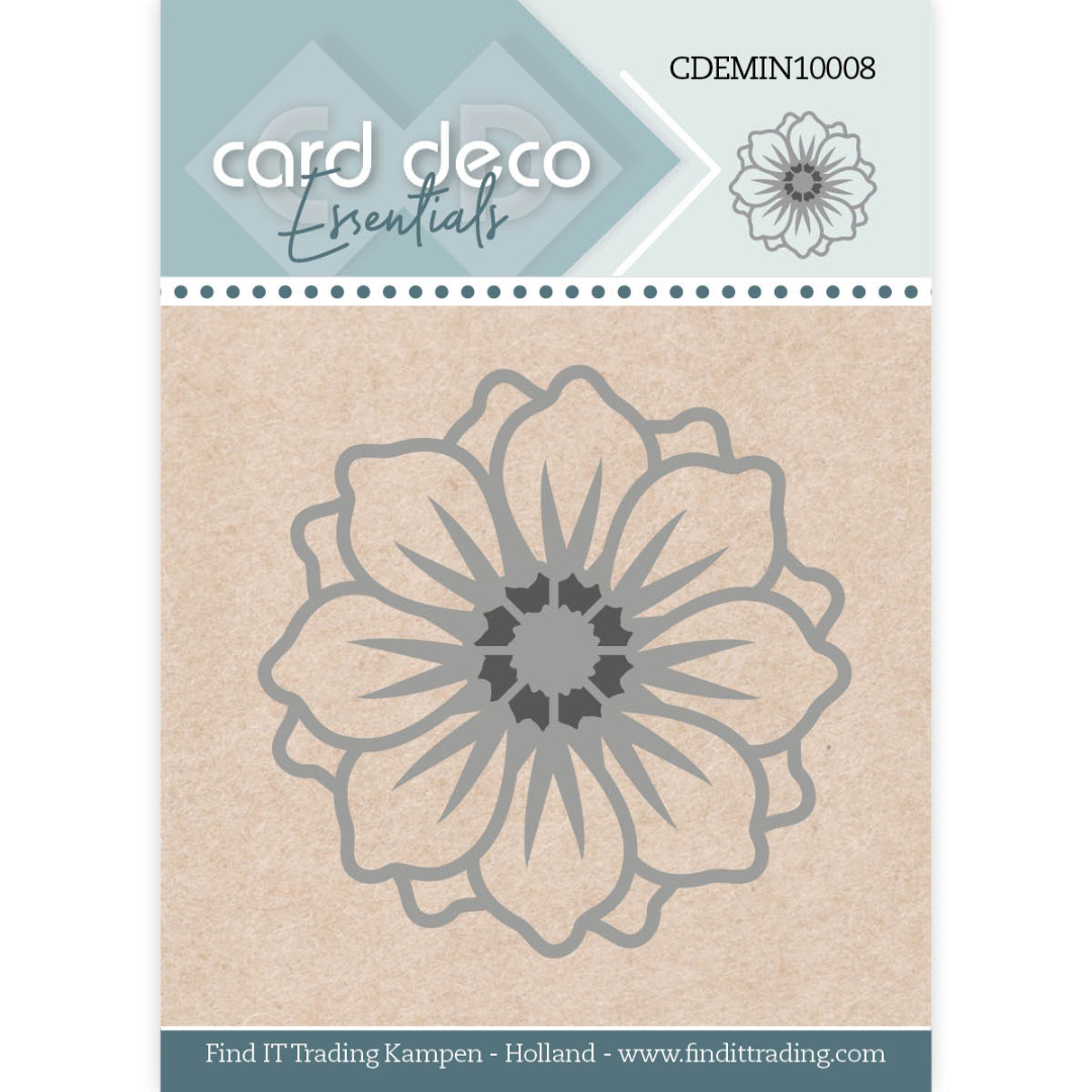 Card Deco Essentials - Mini Dies - Flower Card Deco Essentials - Mini Dies - Flower