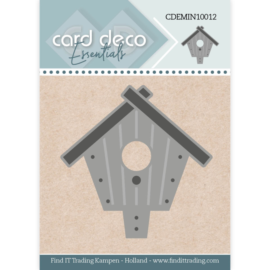 Card Deco Essentials - Mini Dies - Birdhouse Card Deco Essentials - Mini Dies - Birdhouse