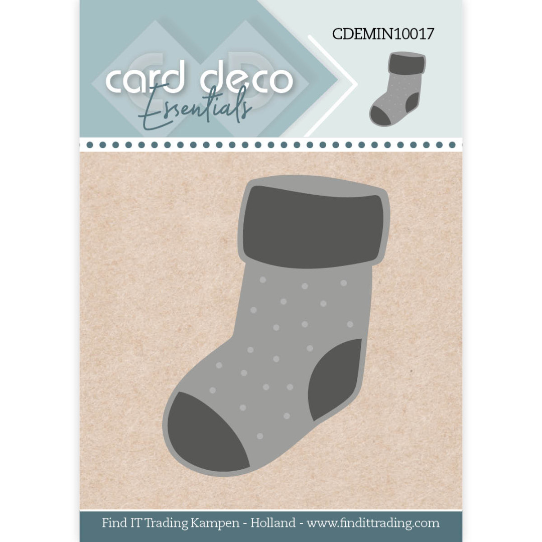 Card Deco Essentials - Mini Dies - Christmas Sock Card Deco Essentials - Mini Dies - Christmas Sock