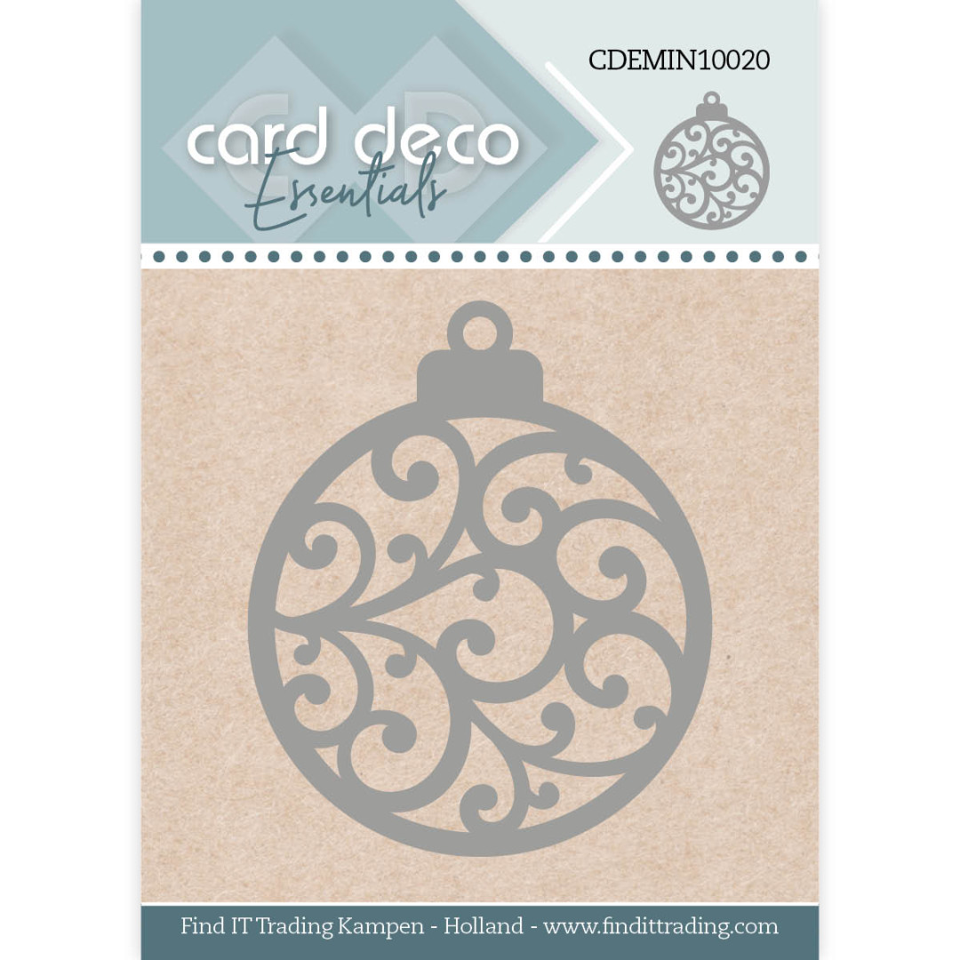 Card Deco Essentials - Mini Dies - Christmas Bauble Card Deco Essentials - Mini Dies - Christmas Bauble