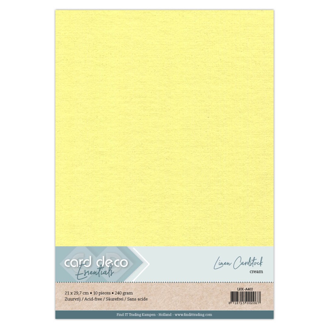 A4 Crème Linnenkarton A4 Crème Linnenkarton