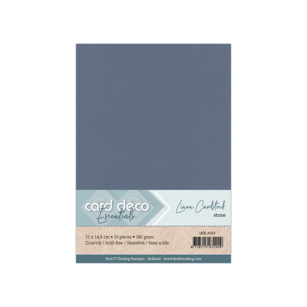 Stone A5 Linen Cardstock Stone A5 Linen Cardstock