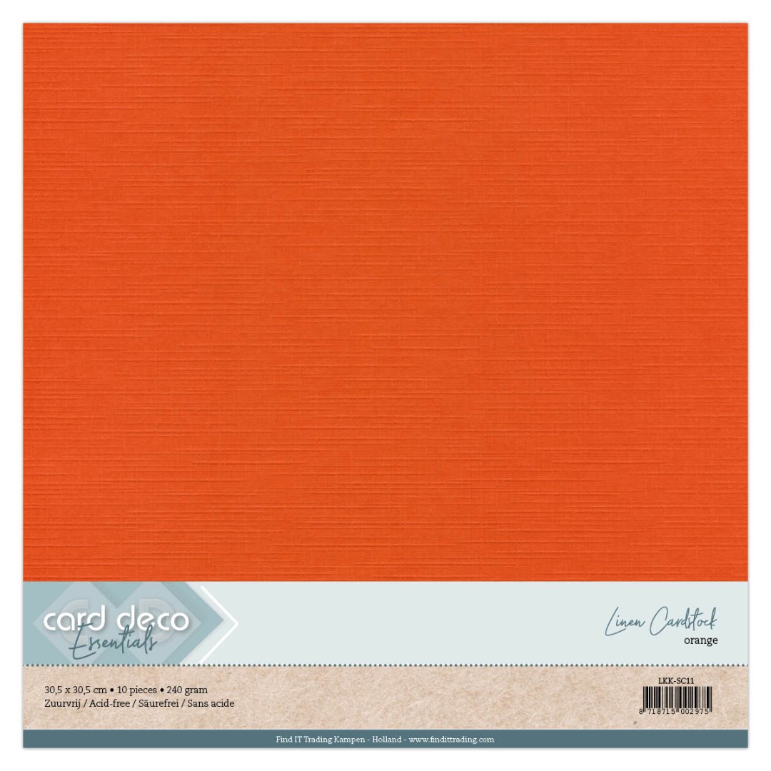 Scrap Oranje Linnenkarton Scrap Oranje Linnenkarton