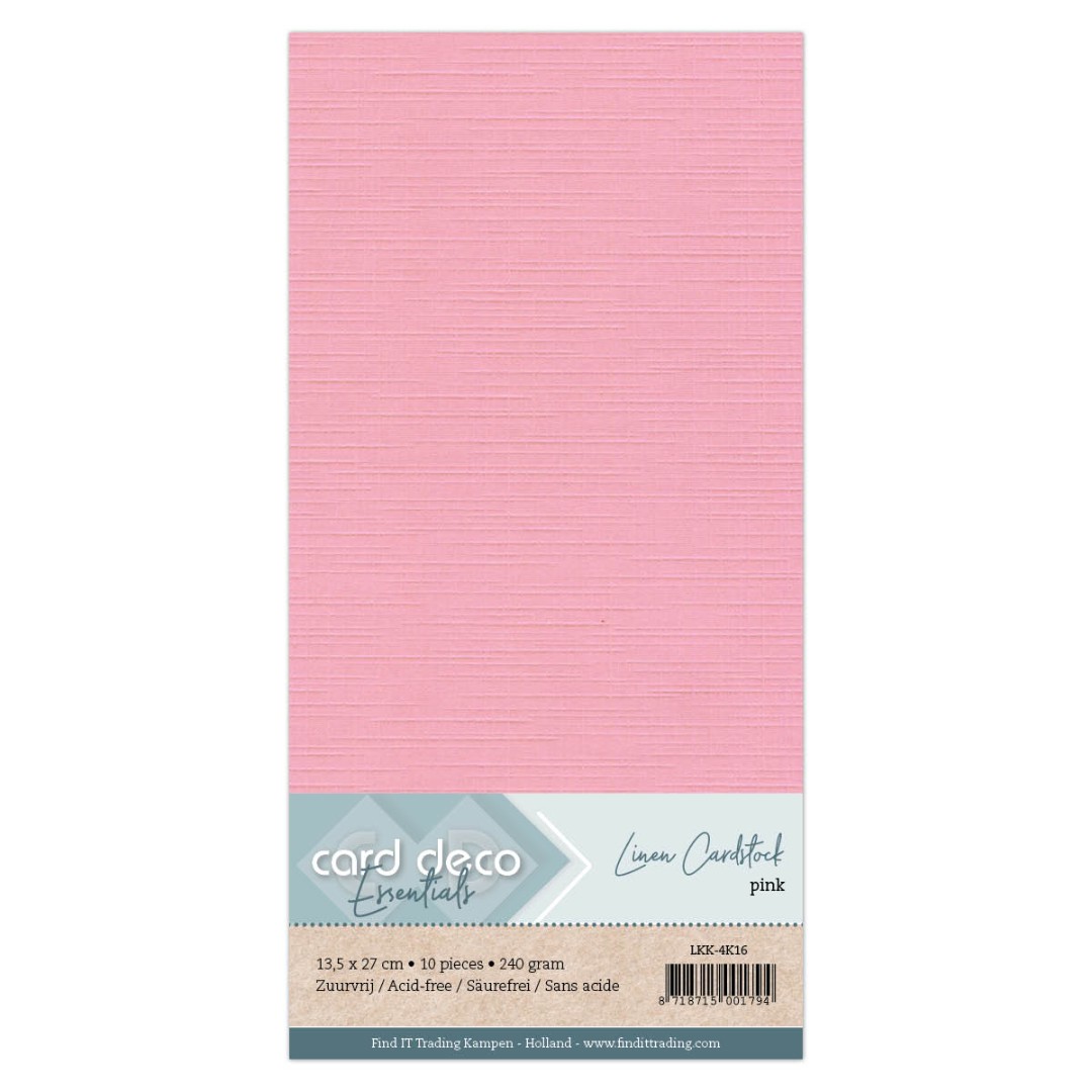 Vierkant Roze Linnenkarton Vierkant Roze Linnenkarton