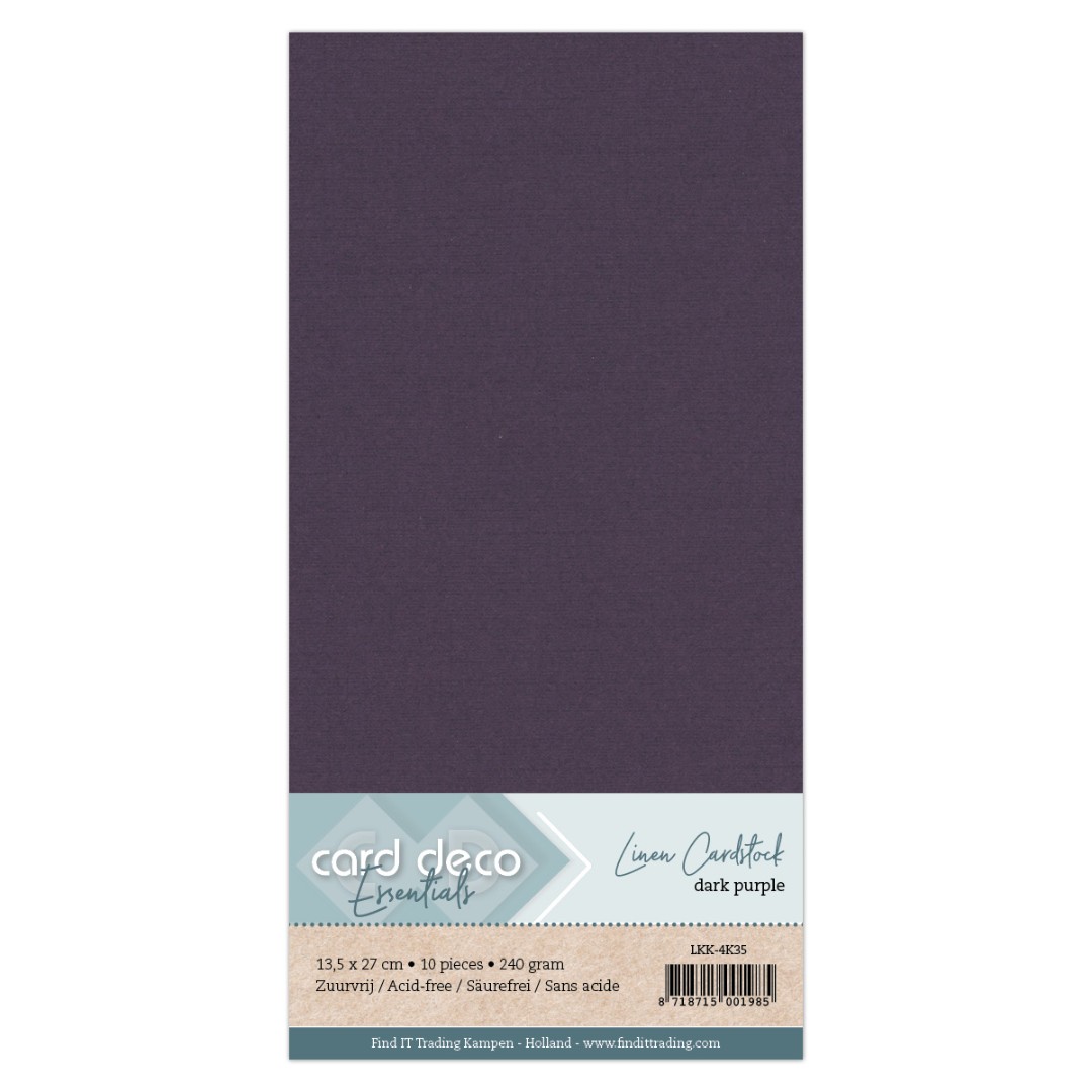 Linen Cardstock - 4K - Dark Purple Linen Cardstock - 4K - Dark Purple