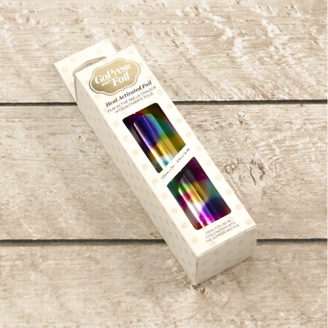 Regenboogkleurige Vlekken Hittegeactiveerde Folie (Spiegeleffect) Regenboogkleurige Vlekken Hittegeactiveerde Folie (Spiegeleffect)