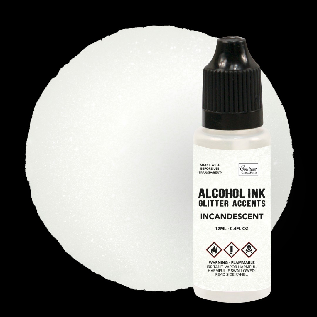 Incandescent - Alcohol Ink Glitter Accents - 12mL | 0.4fl oz Incandescent - Alcohol Ink Glitter Accents - 12mL | 0.4fl oz