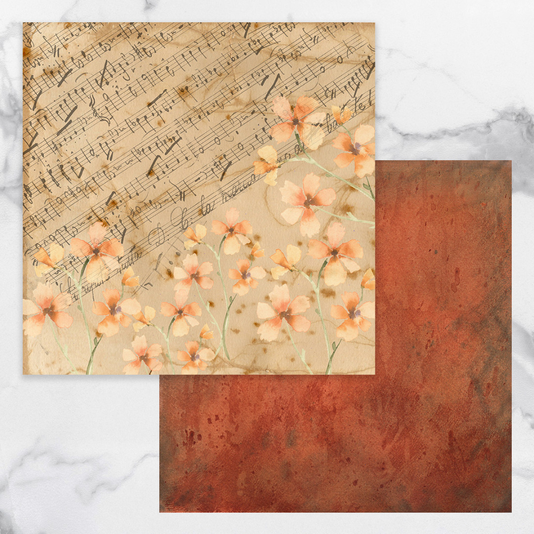 Nr. 1 Double Sided Paterned Papers - Steampunk Dreams Nr. 1 Double Sided Paterned Papers - Steampunk Dreams