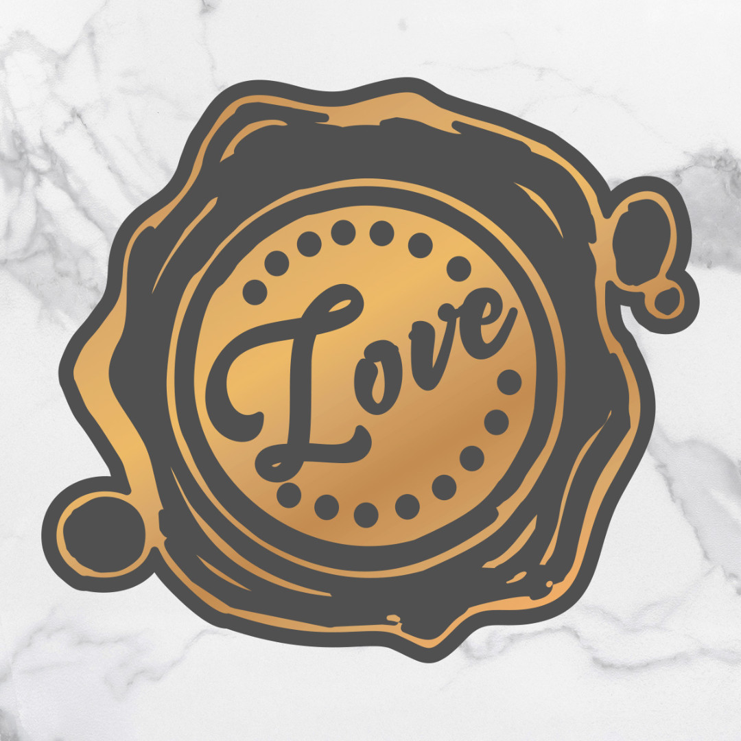 Cut & Create Die - Steampunk Dreams - Stamp of Love (1pc) Cut & Create Die - Steampunk Dreams - Stamp of Love (1pc)