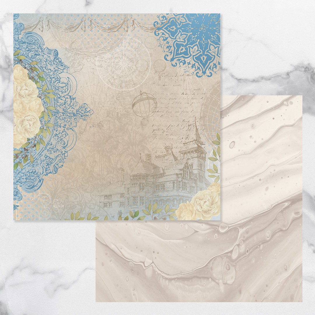 New Adventures Double Sided Patterned Papers 1 (1pc) New Adventures Double Sided Patterned Papers 1 (1pc)