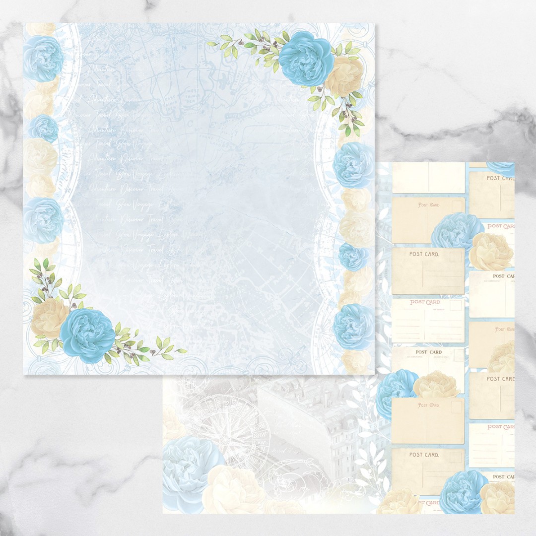 New Adventures Double Sided Patterned Papers 1 (1pc) New Adventures Double Sided Patterned Papers 1 (1pc)