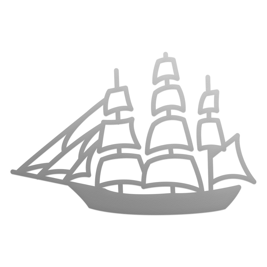Sailship Mini Cutting Die (1pc) Sailship Mini Cutting Die (1pc)