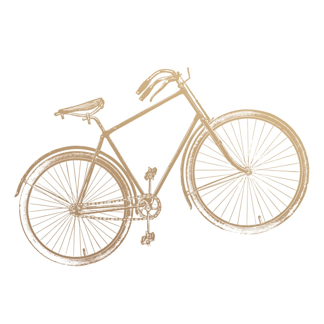 Vintage Bicycle Mini Stamp (1pc) Vintage Bicycle Mini Stamp (1pc)