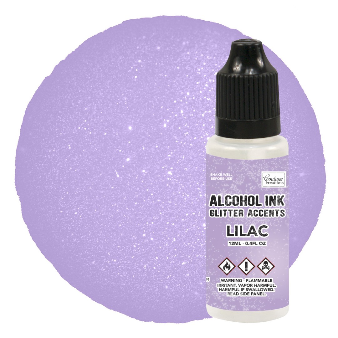 Alcohol Ink Glitter Accents Lilac Alcohol Ink Glitter Accents Lilac