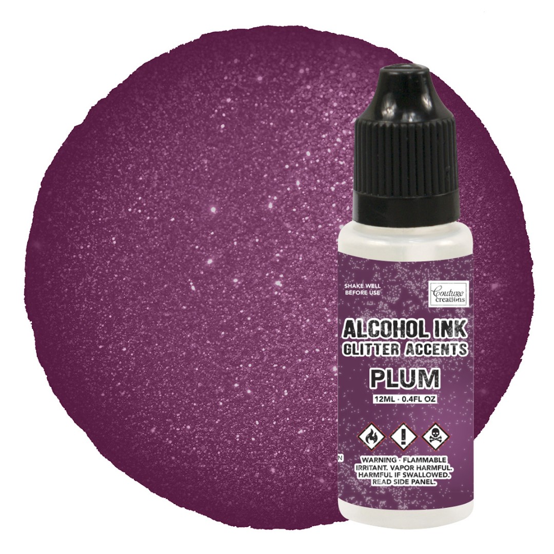 Alcohol Ink Glitter Accents Plum Alcohol Ink Glitter Accents Plum
