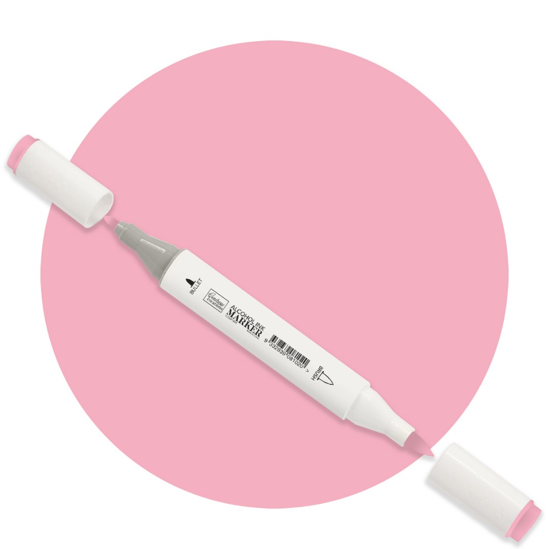 Baby Pink Twin Tip Alcohol Ink Marker