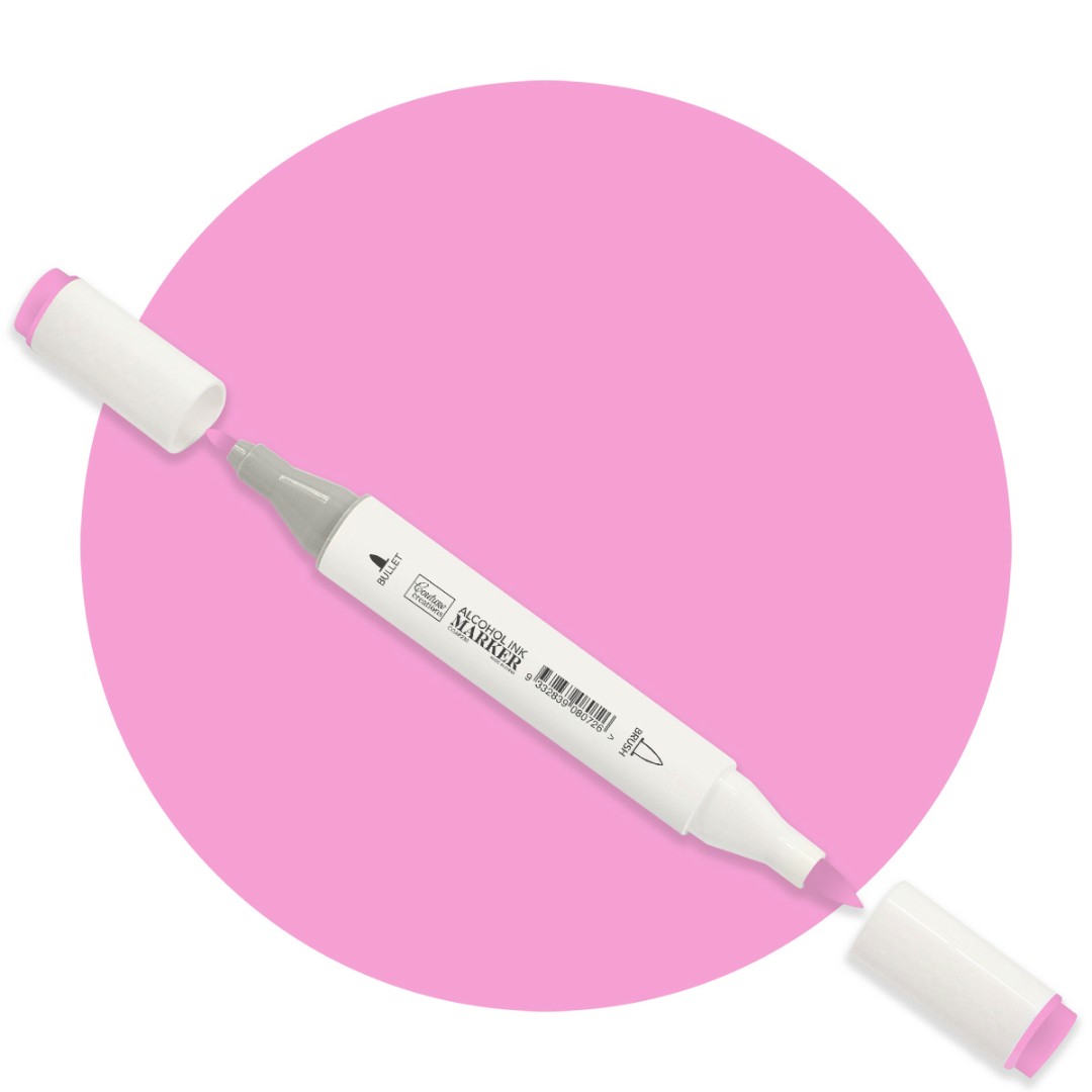 Pink Twin Tip Alcohol Ink Marker Pink Twin Tip Alcohol Ink Marker