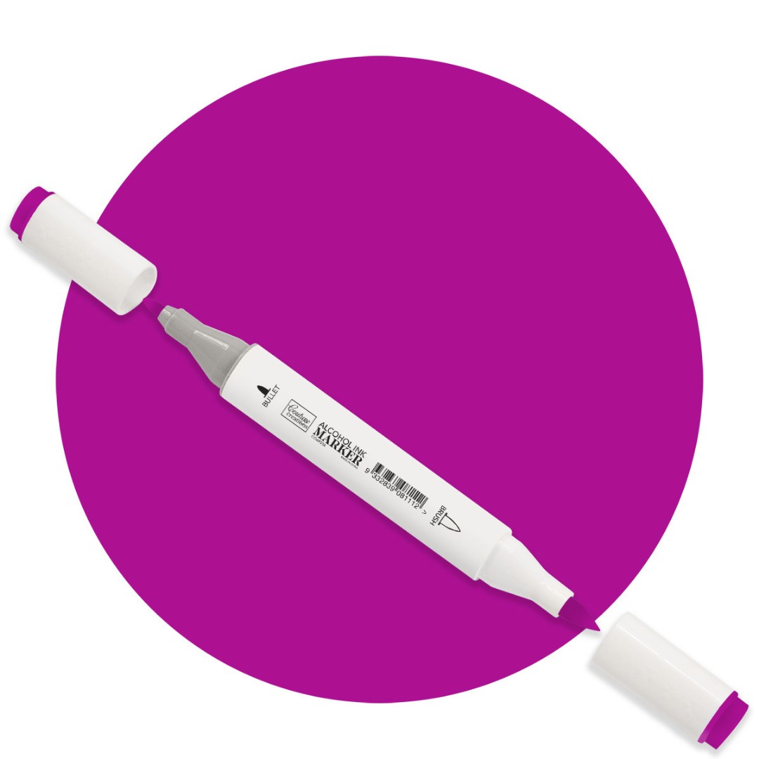 Magenta Twin Tip Alcohol Ink Marker Magenta Twin Tip Alcohol Ink Marker