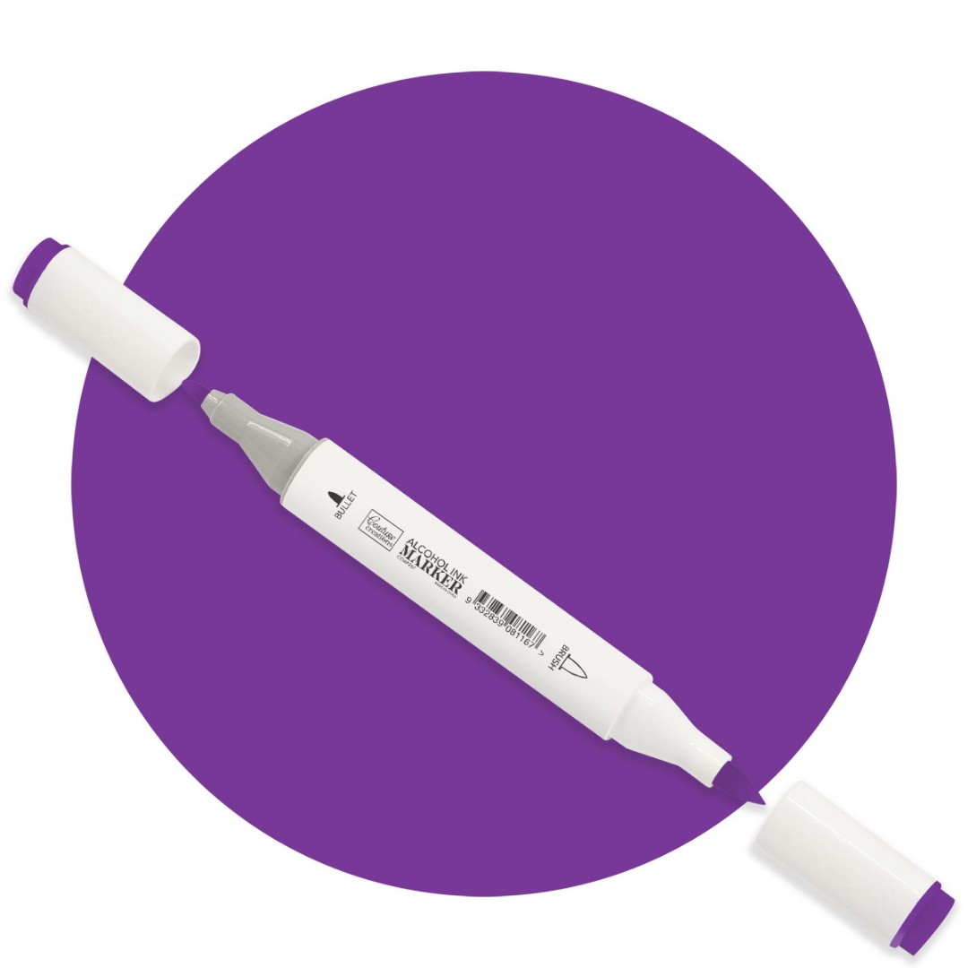 Violet Twin Tip Alcohol Ink Marker Violet Twin Tip Alcohol Ink Marker