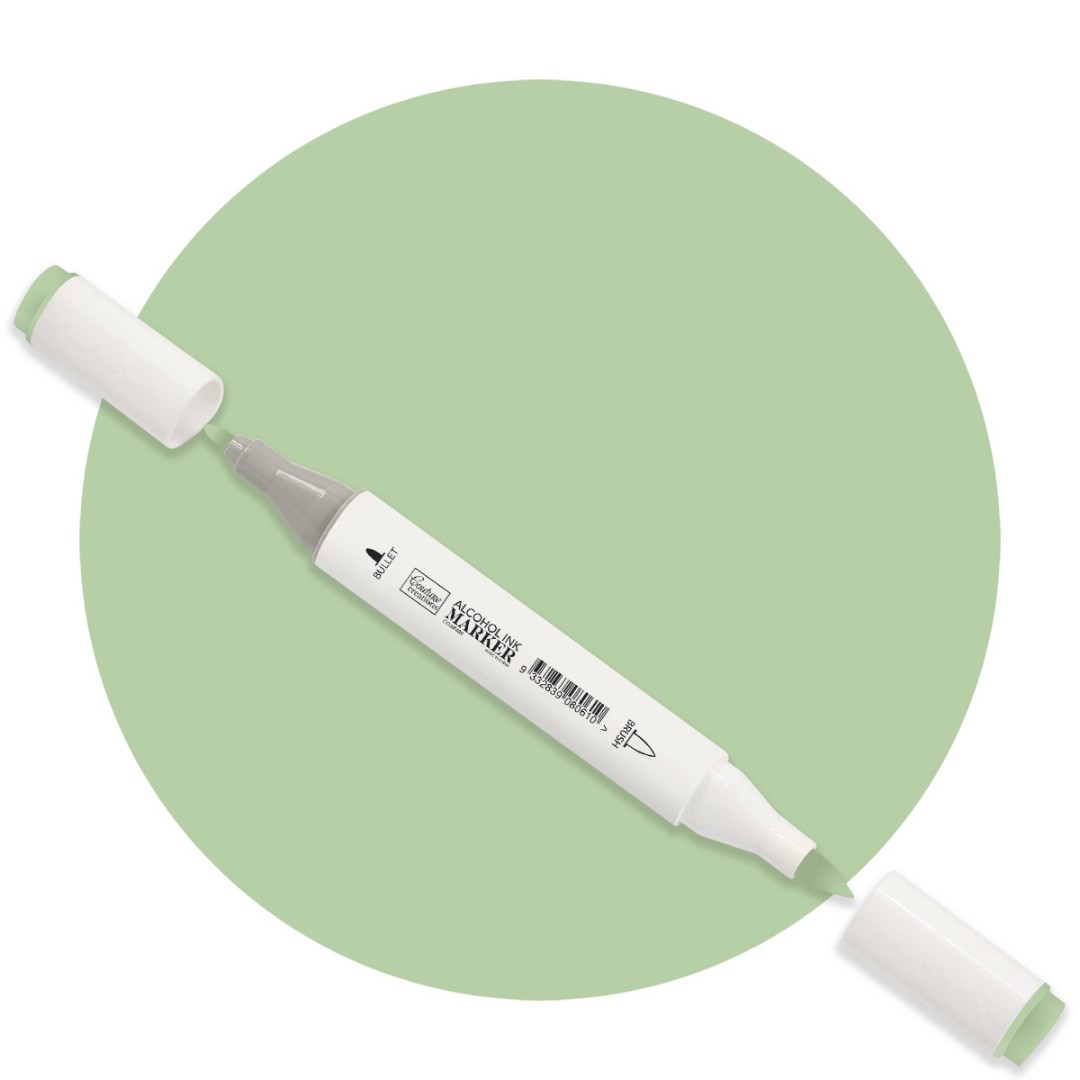Aqua Green Twin Tip Alcohol Ink Marker Aqua Green Twin Tip Alcohol Ink Marker