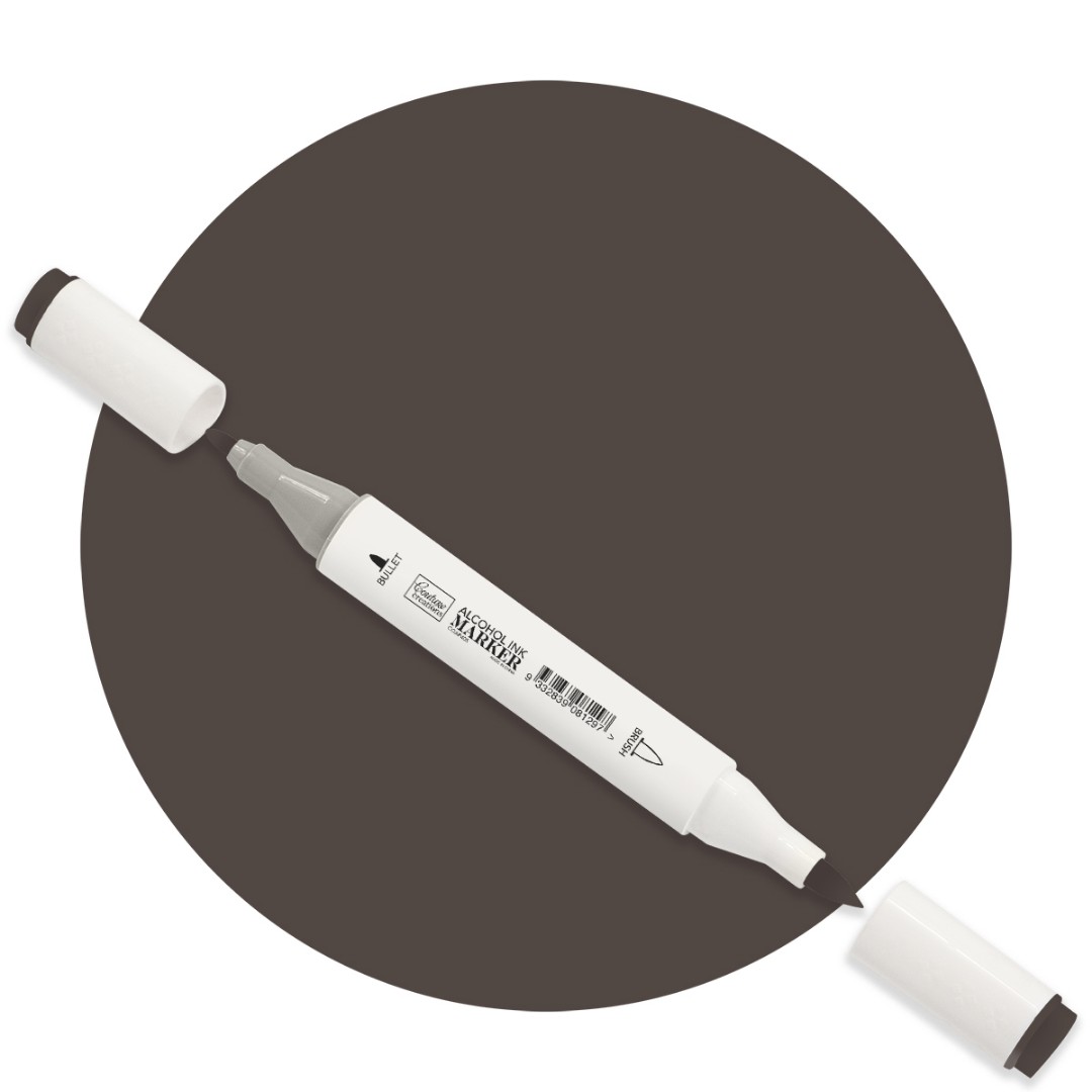 Black Grey Twin Tip Alcohol Ink Marker Black Grey Twin Tip Alcohol Ink Marker