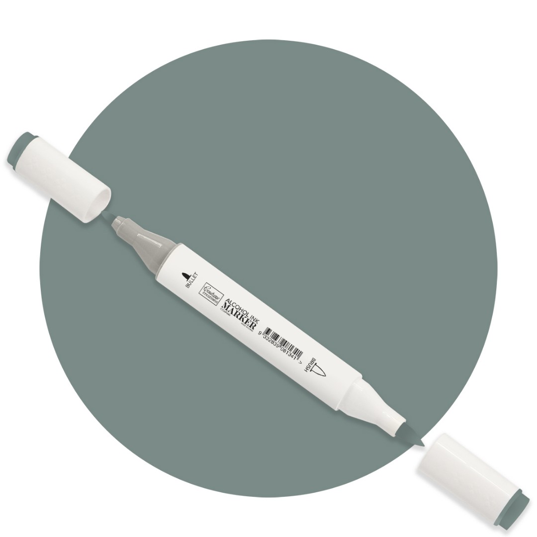 Blue Grey Twin Tip Alcohol Ink Marker Blue Grey Twin Tip Alcohol Ink Marker
