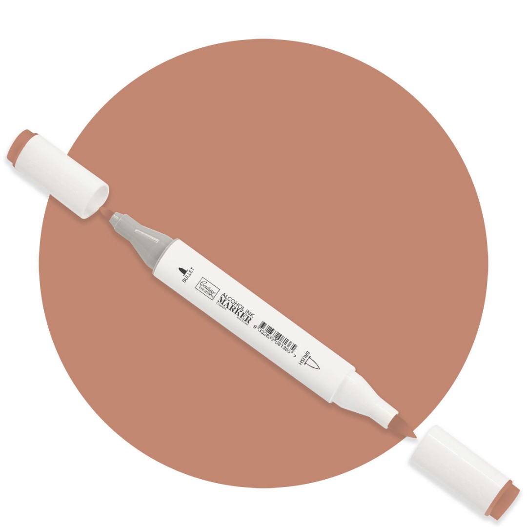 Light Brown Twin Tip Alcohol Ink Marker Light Brown Twin Tip Alcohol Ink Marker