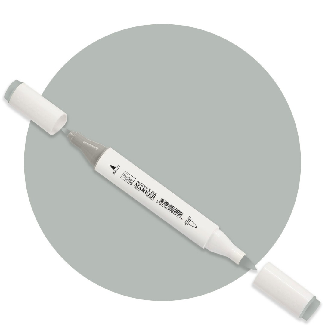 Ice Grey Twin Tip Alcohol Ink Marker Ice Grey Twin Tip Alcohol Ink Marker
