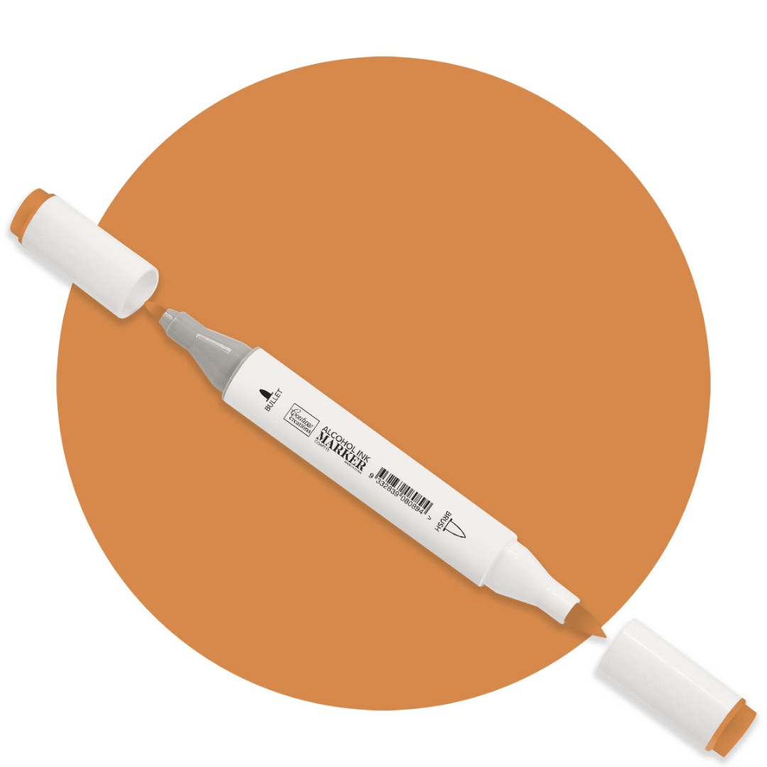 Terra Cotta Twin Tip Alcohol Ink Marker Terra Cotta Twin Tip Alcohol Ink Marker