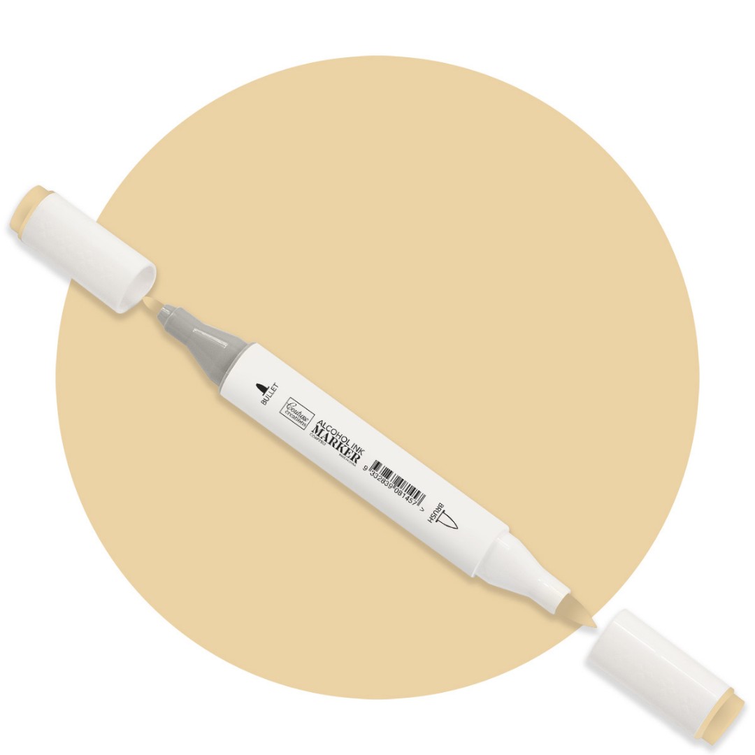 Khaki Grey Twin Tip Alcohol Ink Marker Khaki Grey Twin Tip Alcohol Ink Marker