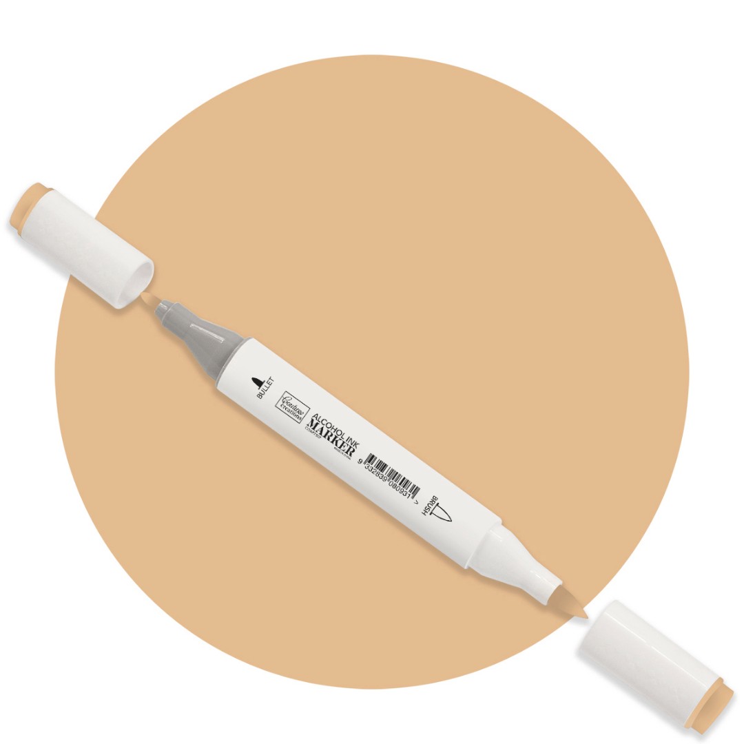 Warm Gold Twin Tip Alcohol Ink Marker Warm Gold Twin Tip Alcohol Ink Marker