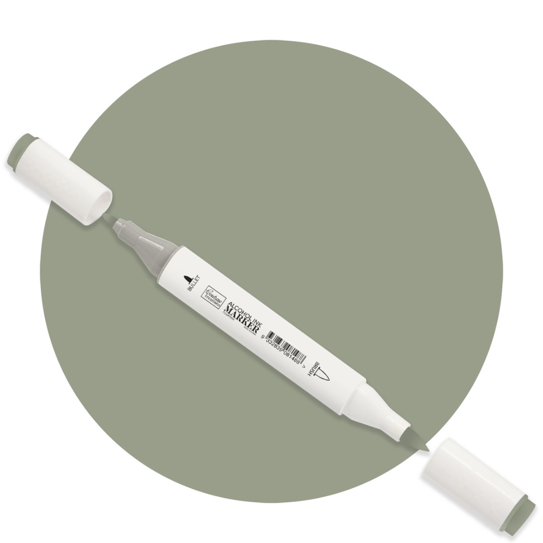 Rock Ash Twin Tip Alcohol Ink Marker Rock Ash Twin Tip Alcohol Ink Marker