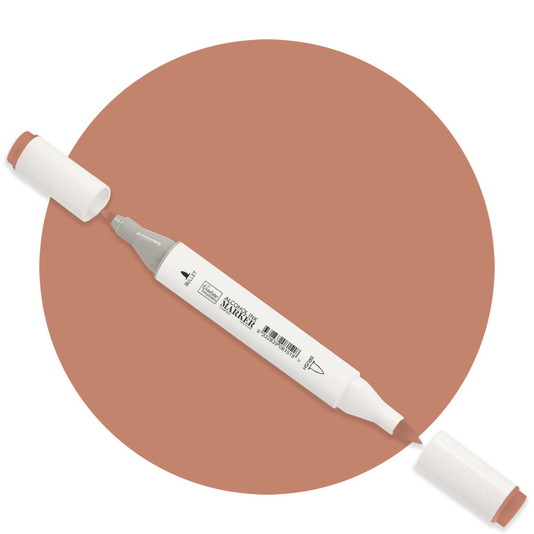 Caramel Twin Tip Alcohol Ink Marker Caramel Twin Tip Alcohol Ink Marker
