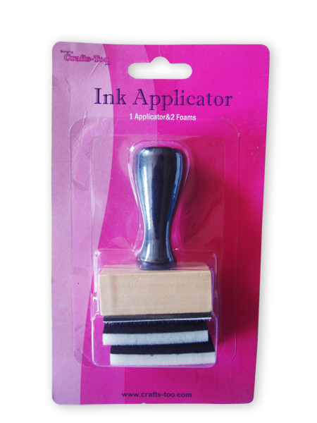Inktapplicator + 2 Foam Pads Inktapplicator + 2 Foam Pads