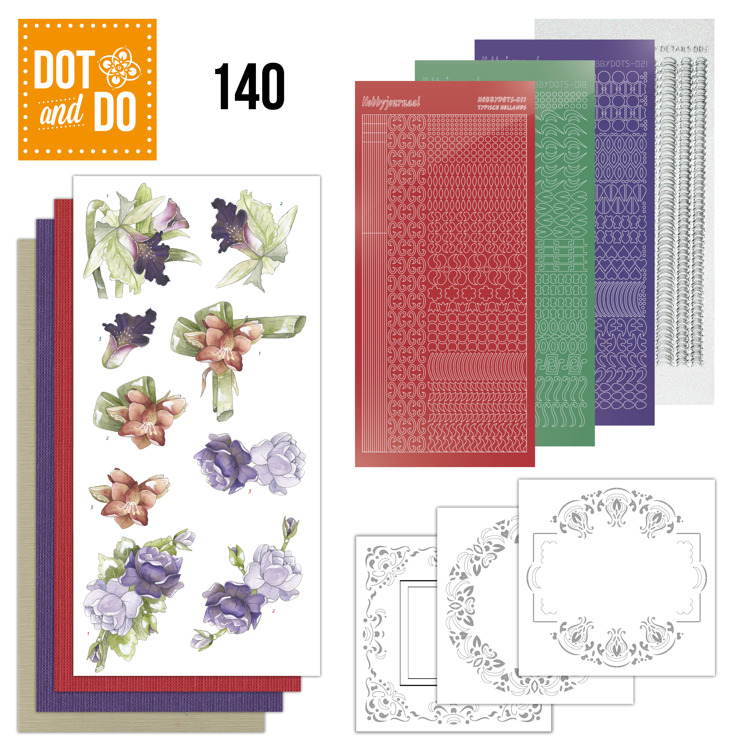 Dot en Do 140 Winter Flowers Dot en Do 140 Winter Flowers