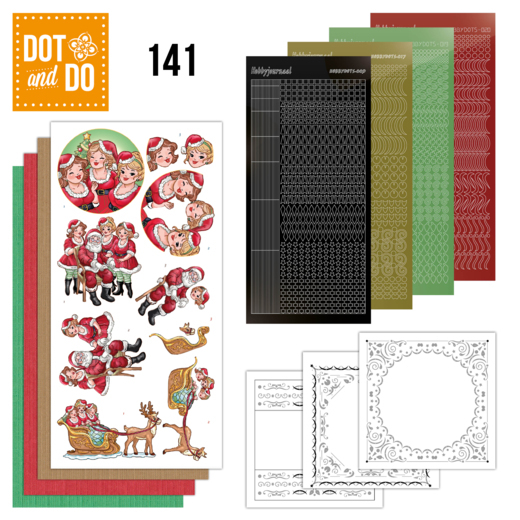 Dot en Do 141 Bubbly Girls Xmas Dot en Do 141 Bubbly Girls Xmas