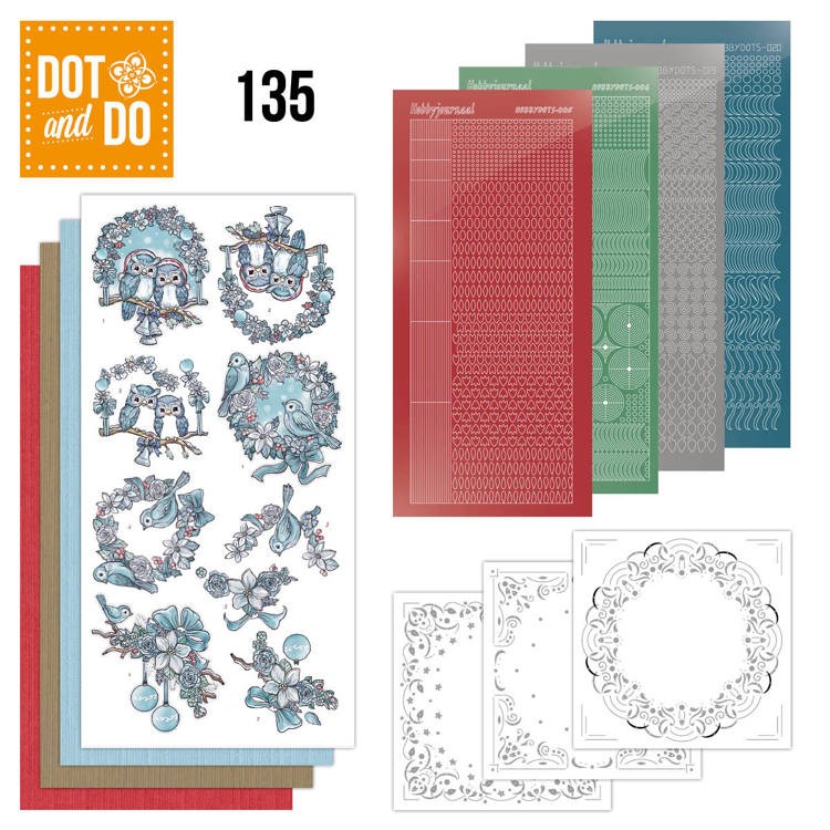 Nr. 135 Kerstdromen - Yvonne Creations voor Dot and Do Nr. 135 Kerstdromen - Yvonne Creations voor Dot and Do