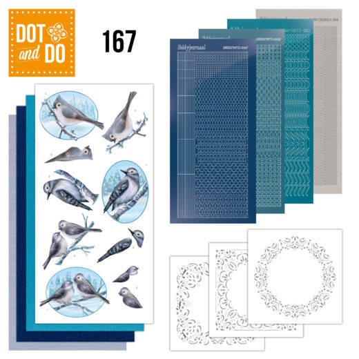 Nr. 167 Wintervrienden - Amy Design voor Dot and Do Nr. 167 Wintervrienden - Amy Design voor Dot and Do