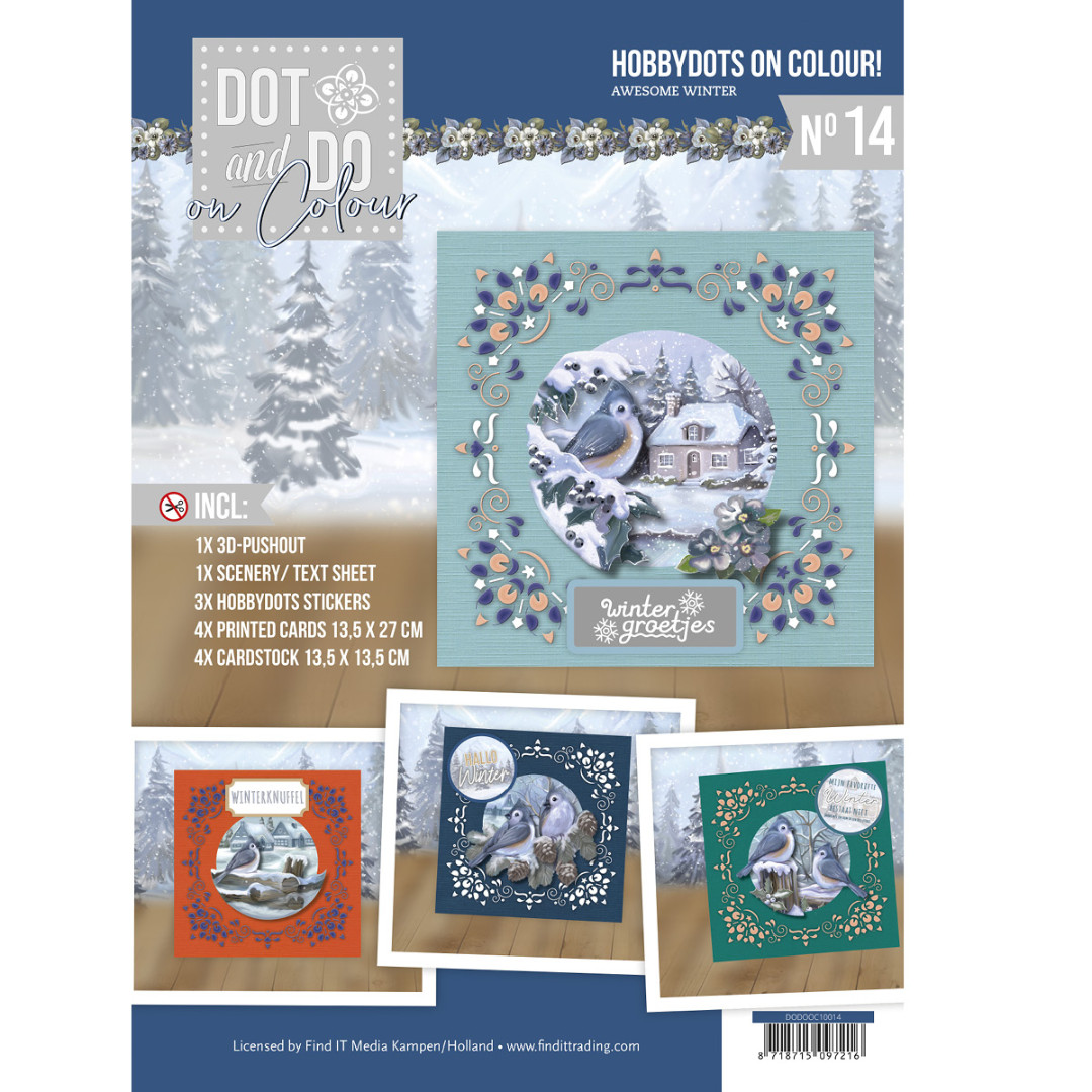 Dot and Do on Colour 14 - Amy Design - Awesome Winter Dot and Do on Colour 14 - Amy Design - Awesome Winter